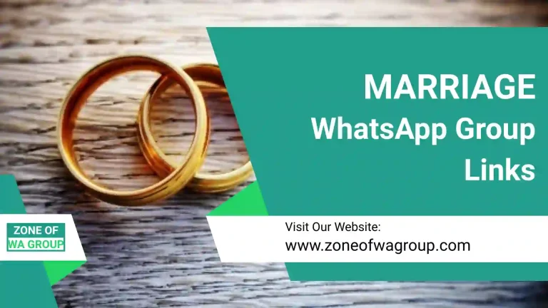 Marriage WhatsApp Group Links
