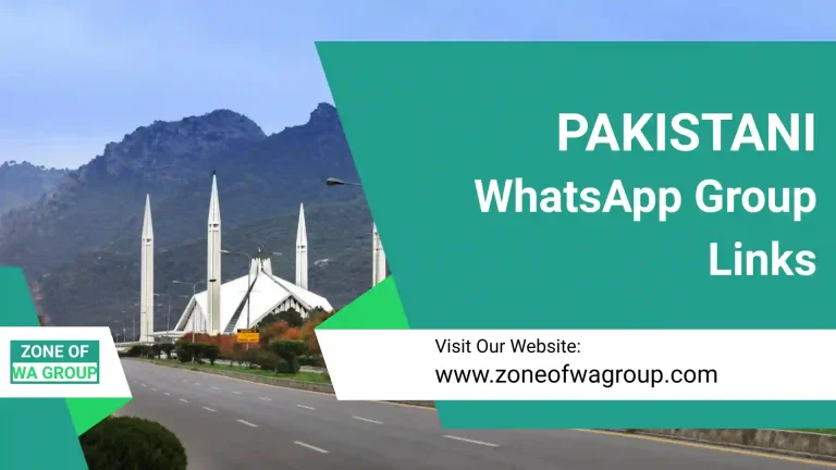 Pakistani WhatsApp Group Links