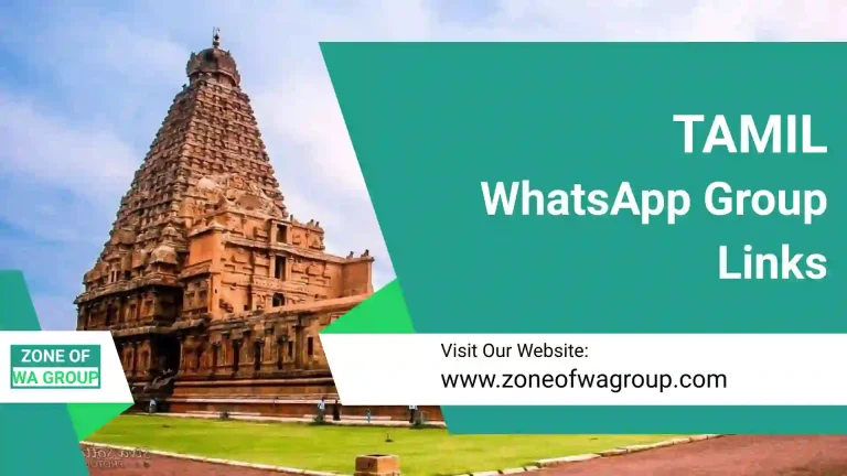 Tamil WhatsApp Group Links